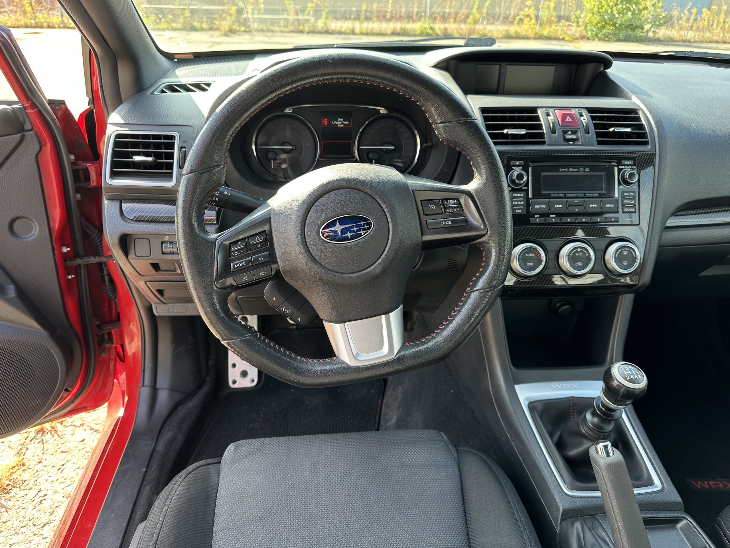 2015 Subaru WRX w/Sport Pkg