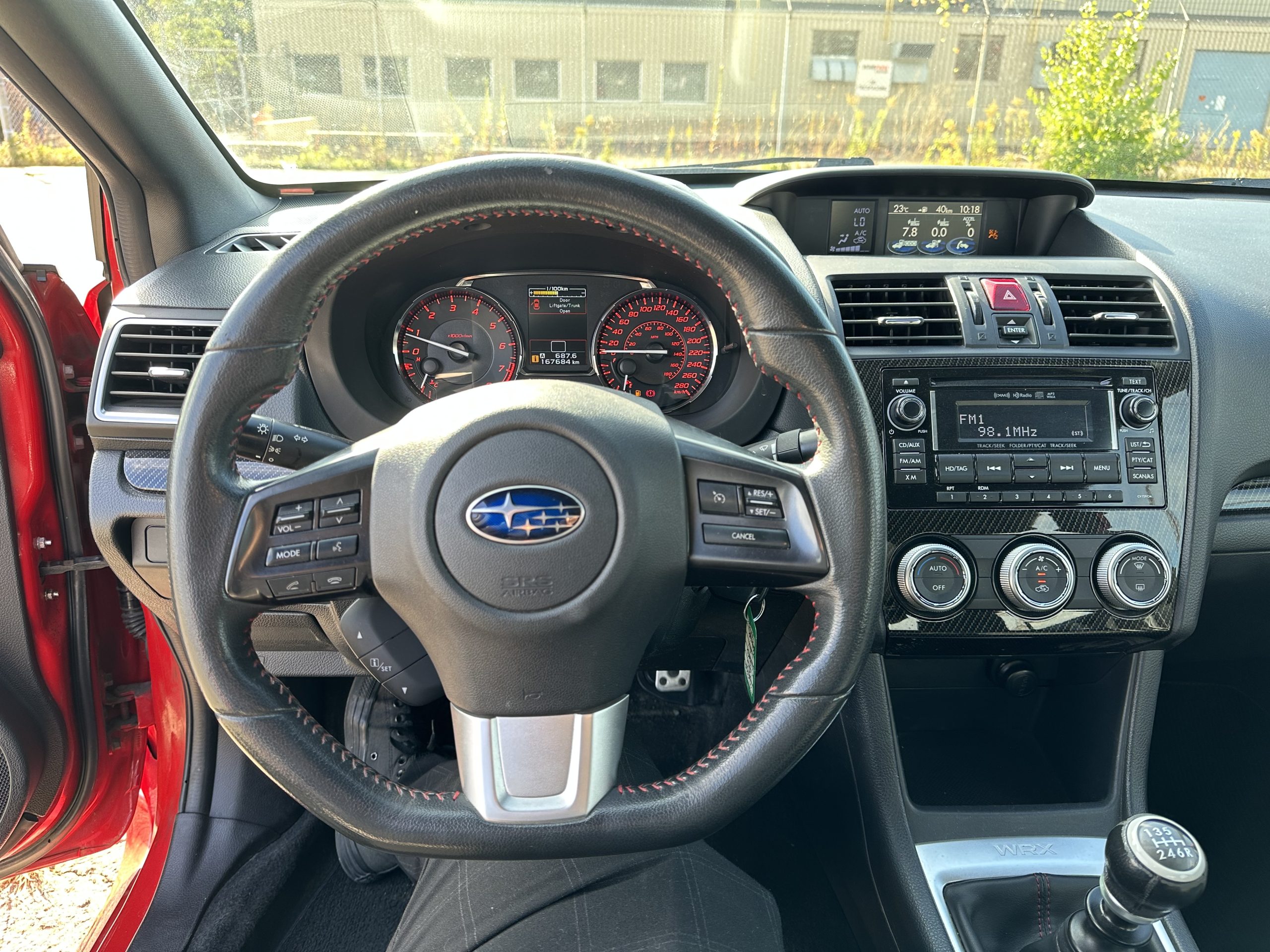 2015 Subaru WRX w/Sport Pkg