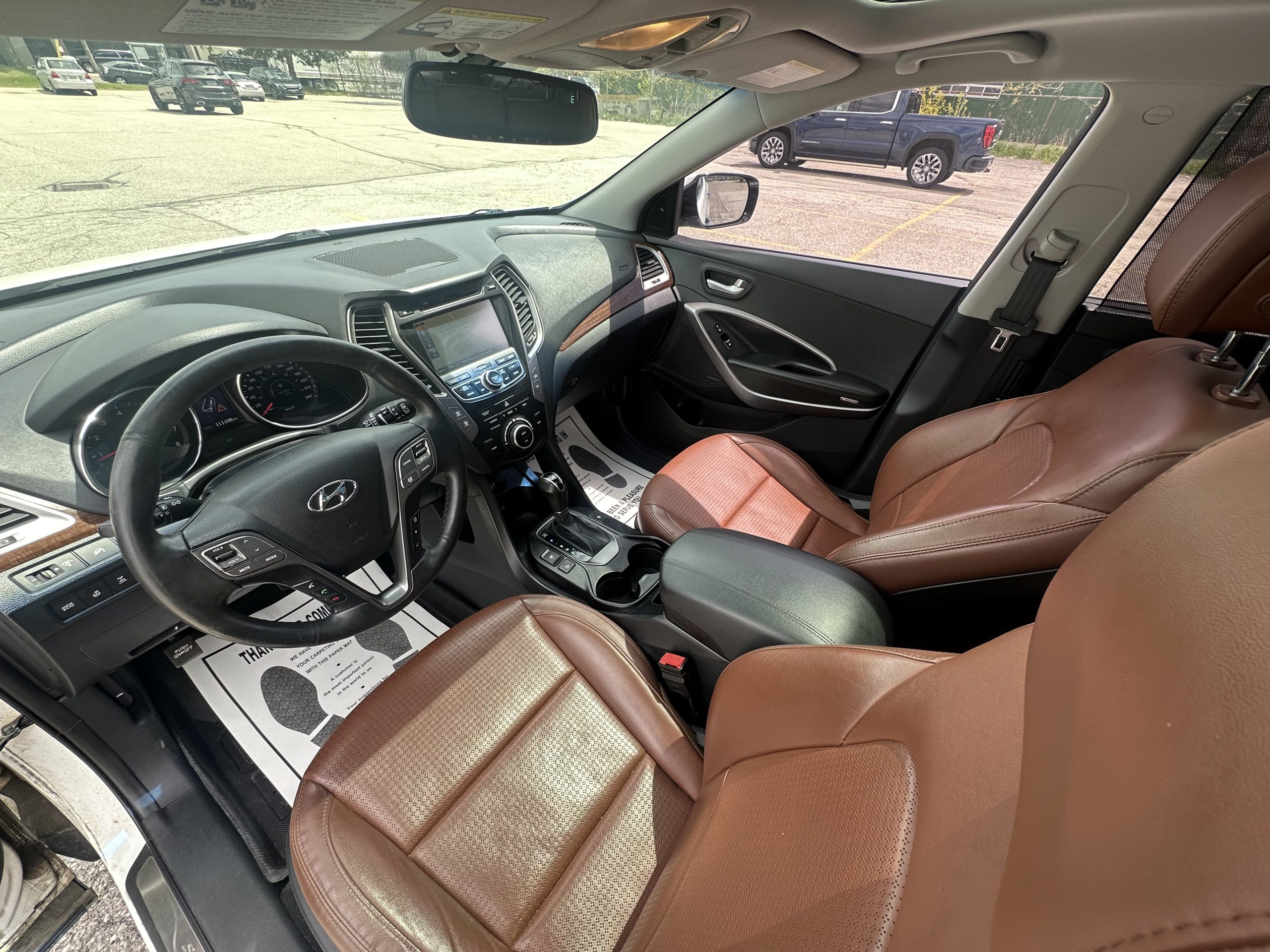 2015 Hyundai Santa-Fe Limited w/Saddle Int