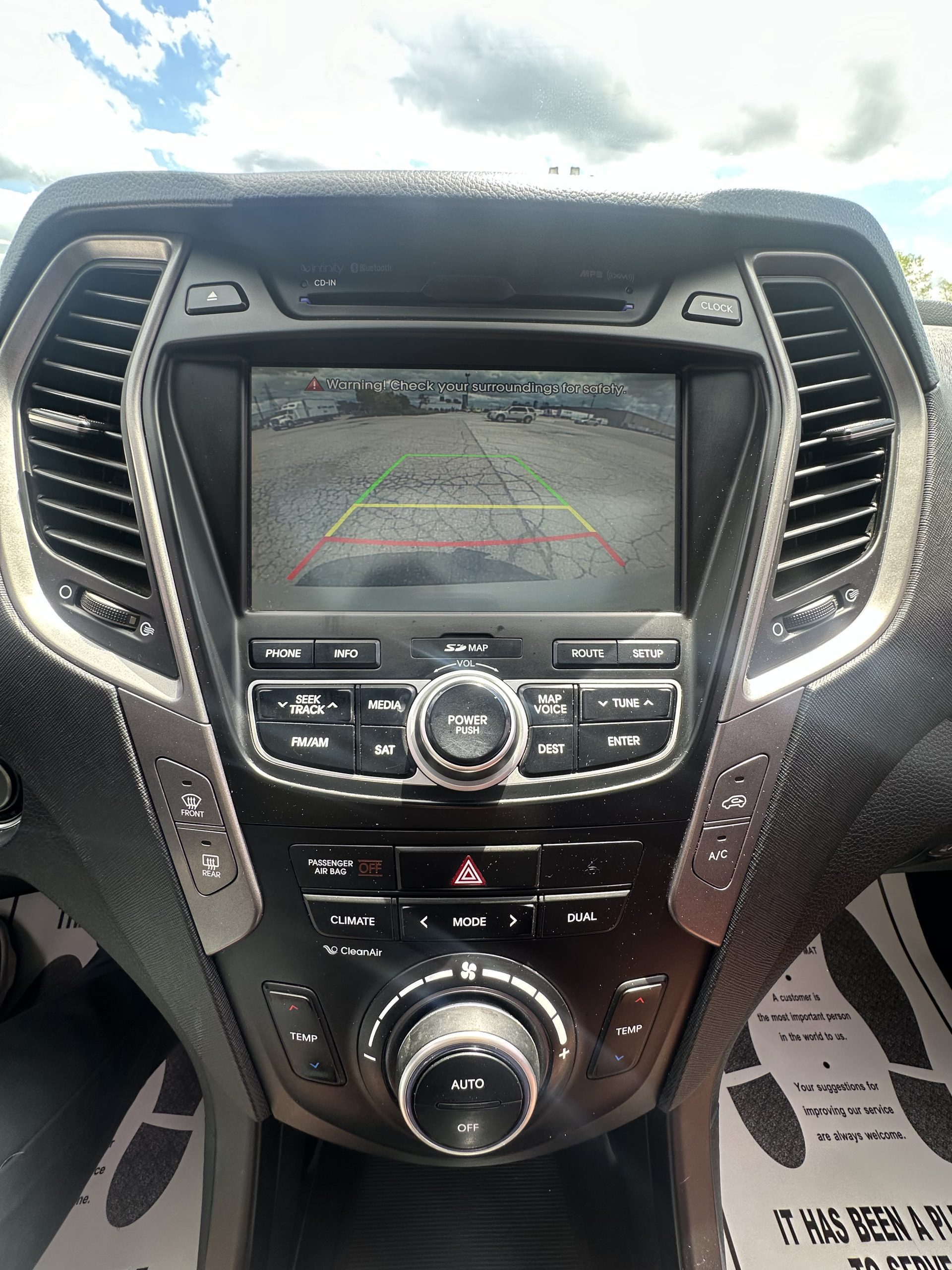 2015 Hyundai Santa-Fe Limited w/Saddle Int