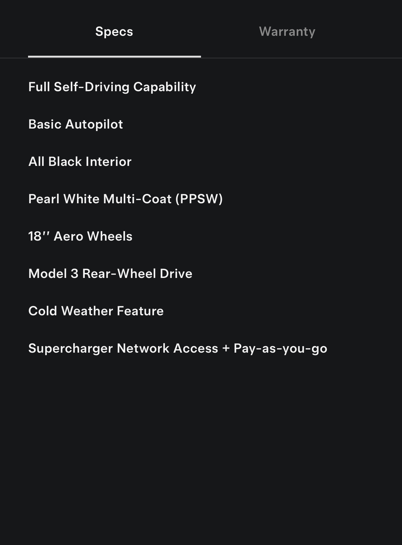 2023 Tesla Model 3 Standard Range LFP